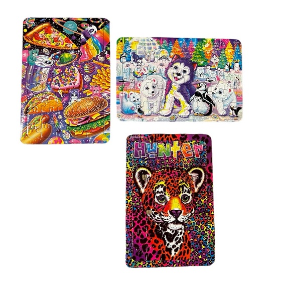 Lisa Frank Coloring & Activity Set With Fold Out Storage Case. - Picture 3 of 6